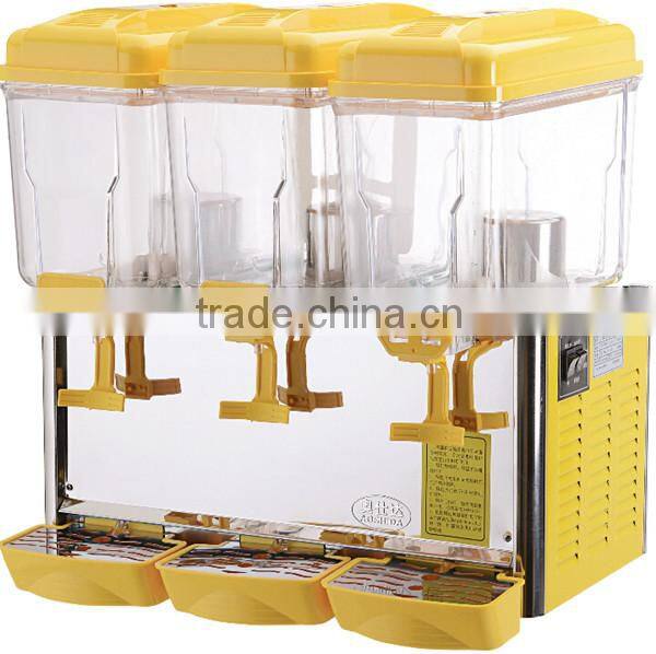 triplex two temperature hot cold drink machine for commercial use