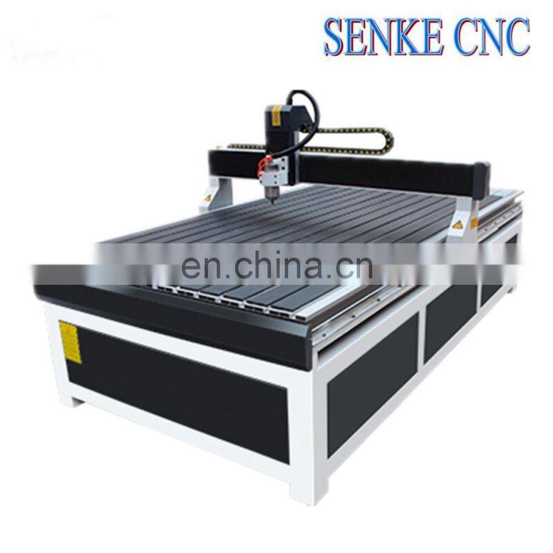 Economic price T-slot table cnc router 1224 for wood furniture carving or cutting jobs