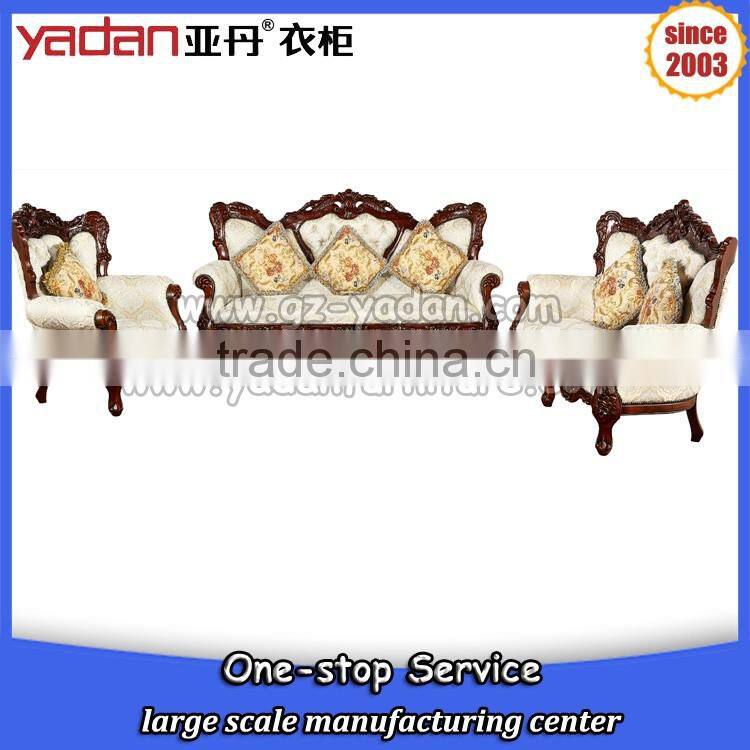 buy sofa set online, fair price sofa set, 3 seater wooden sofa set
