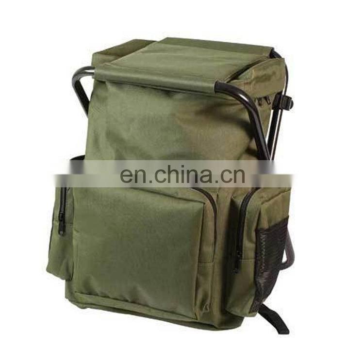 Hot sale Multi-purpose Fishing Chair Outdoor Foldable Cooler Bag With Stand