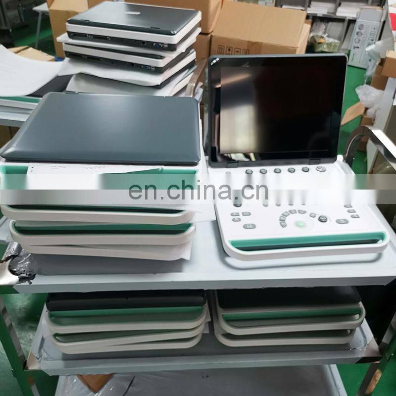 HC-A006A Cheap Laptop portable ultrasound scanner 3d 15 inch LED ultrasound scanner medical equipment B/W