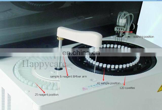 HC-B010 Easy Installation Biochemistry Analyzer with a nice price /blood chemistry analyzer