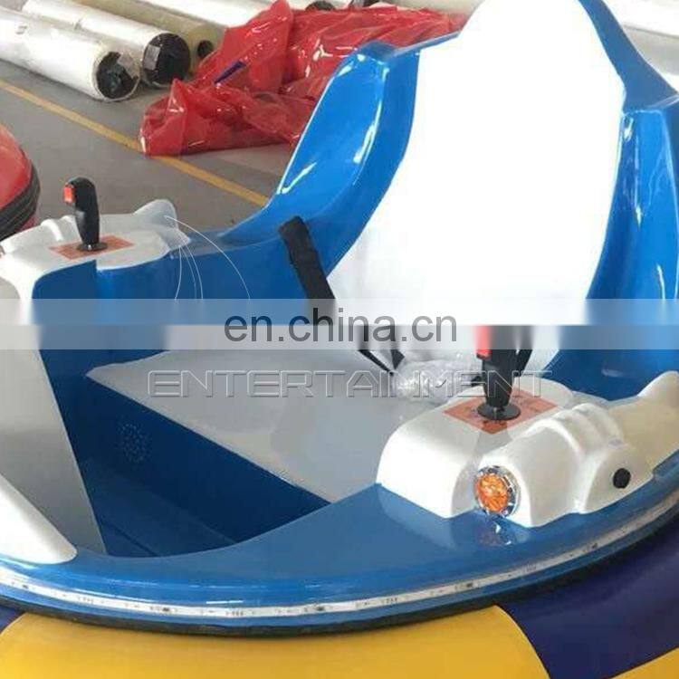 Shopping center round inflatable bumper car 1 seat ice bumper car