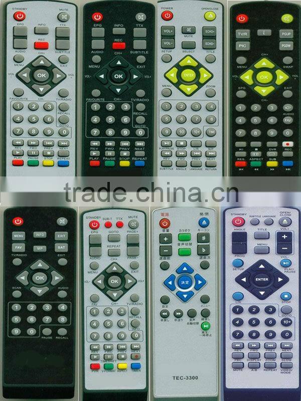 Shenzhen manufacture ofDVB/STB remote control