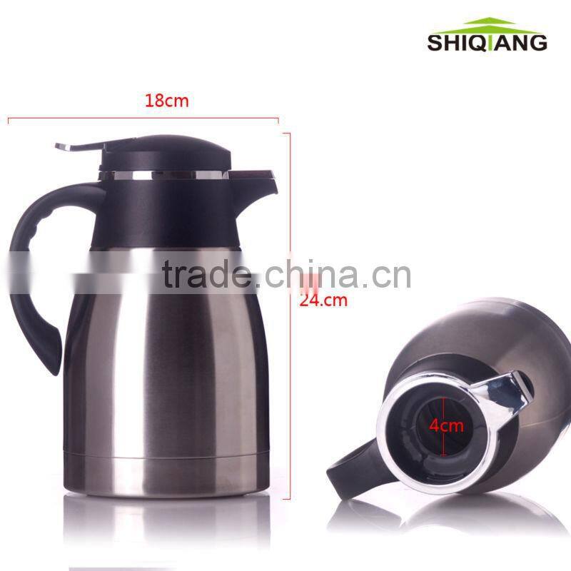 Quality product 2.0L double wall stainless steel vacuum thermal coffee pot for outdoor