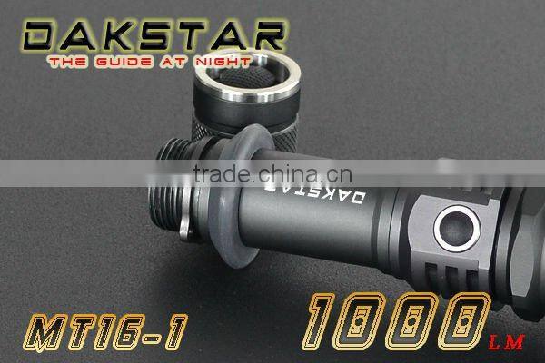 DAKSTAR MT16-1 CREE XM-L U2 1000LM 18650 Stepless Dimming Side Switch High Power Tactical CREE Light