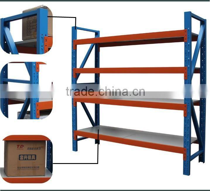 Light Duty Rack Steel Furniture Custom 4 Tier Iron Rack
