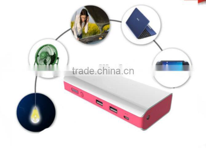 Thin Car Emergency Power bank, battery charger 8000mAh slim Mini Jump Starter 12v car jump start Power Bank