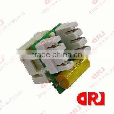 Cat3 UTP keystone jack