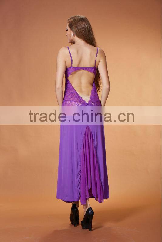 Noval fashion design sexy hot women night long dress lace grace skirt llingeries 3331