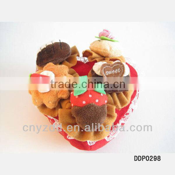 Plush Cake Toys /Stuffed Food Snack