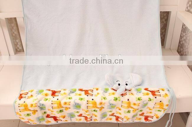 plush elelphant blankets/baby plush blankets