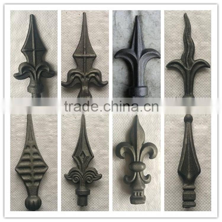 factory hand forged iron casting steel leaves