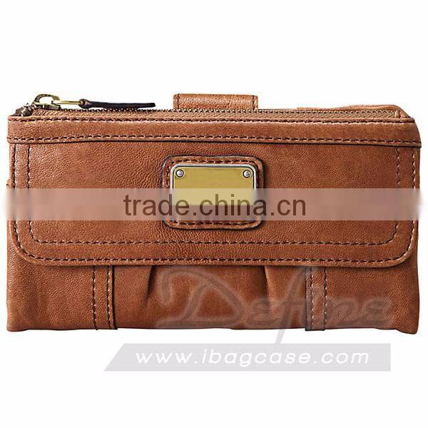 2016 Latest Design Ladies Purse Leather Custom