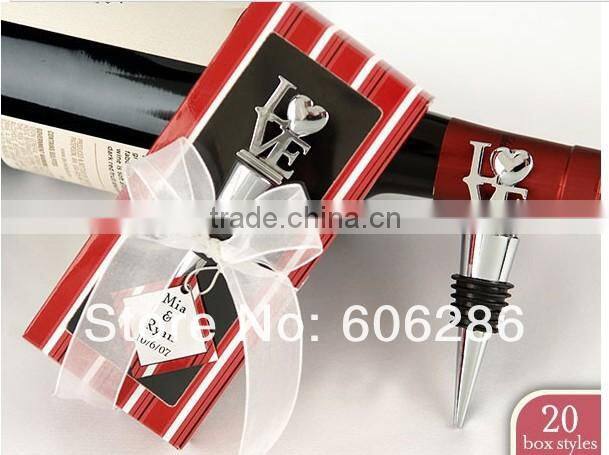 Seashell Crystal Wine Bottle Stopper Wedding Party Favors