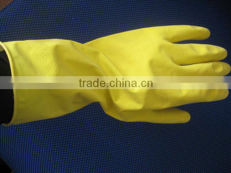 long cheap disposable household latex gloves
