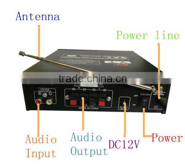 small subwoofer amplifier YT-K36 with USB/TF/Karaoke