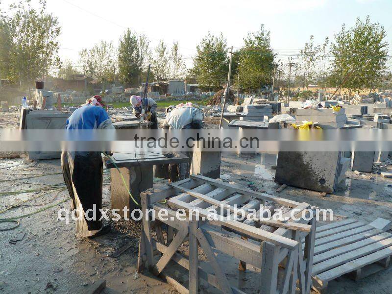 blue limestone postbox