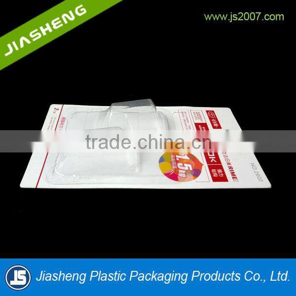 Cheap plastic clamshell blister packaging for candle and wax for Christmas Day