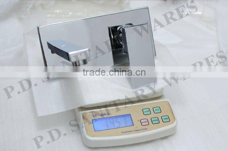 wall-mounted basin faucet