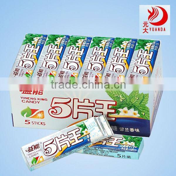 spearmint peppermint candy chewing gum