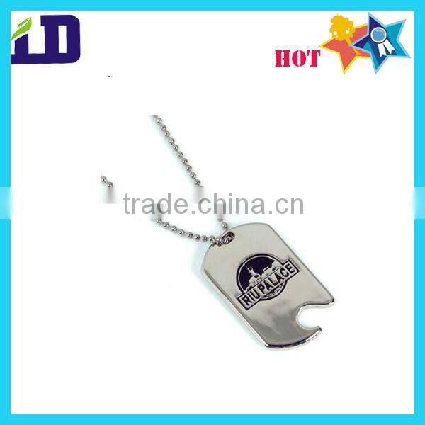 personalized bulk dog tag with bead chain