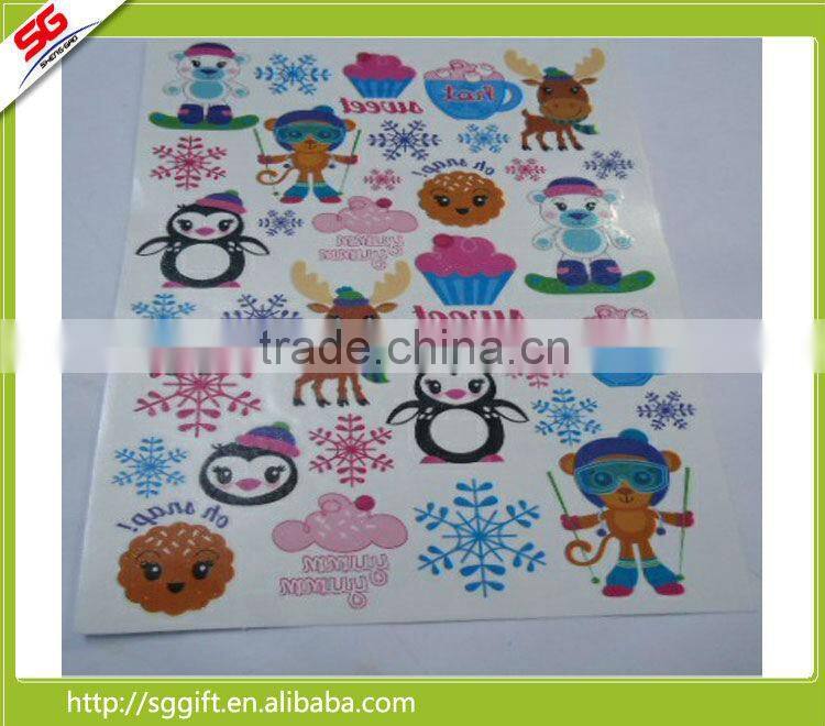 crystal tatoo stikcer