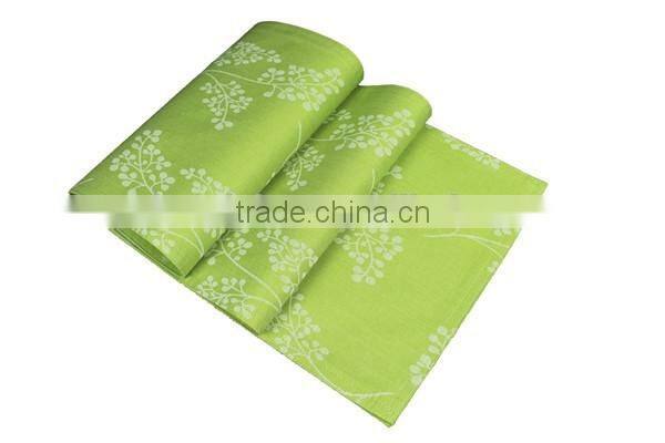 100% Polyester Dinning Custom Printed Decorative Table Runner