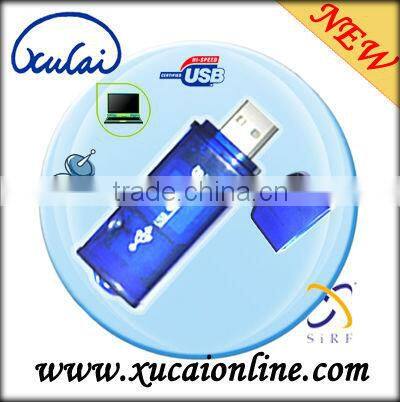 Cheap usb blue small gps receiver dongle XC-GD75