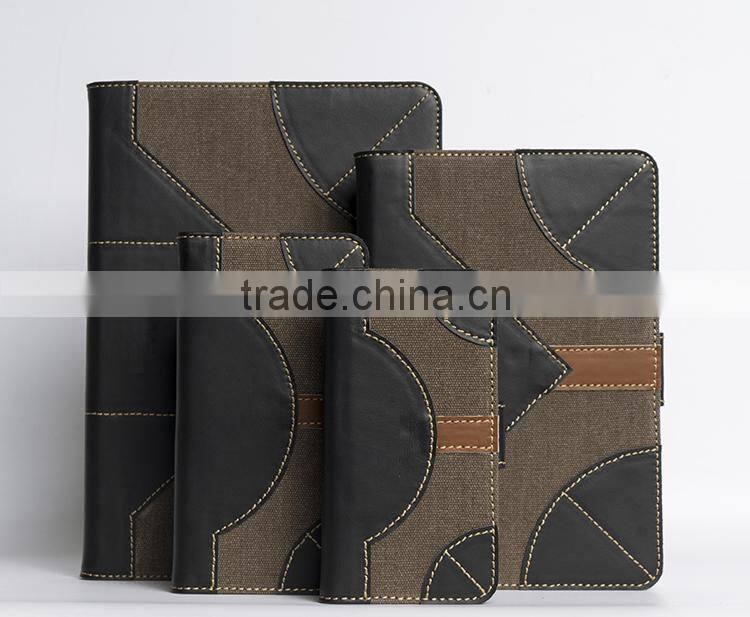 case for iPhone 6S with Full-grain cowhide leather black handmade case for mobile phone OEM/ODM accepted