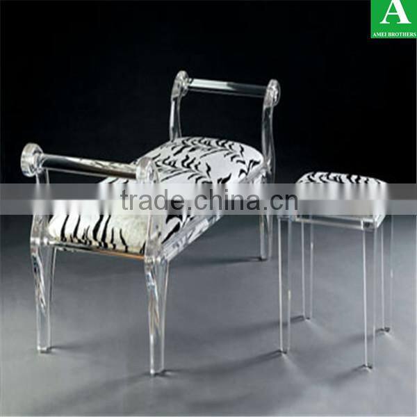 Acrylic plastic table