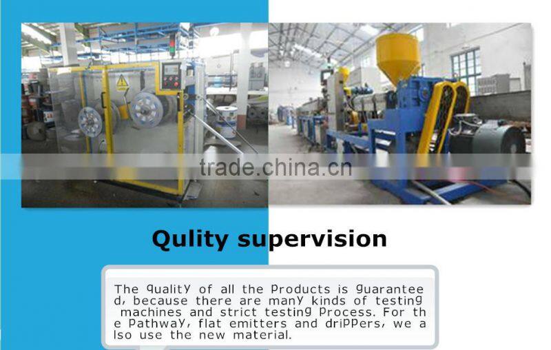 Plastic PE Greenhouse material drip irrigation pipe