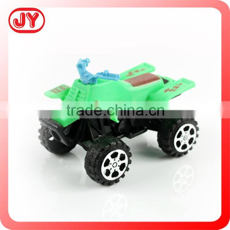 Pull back plastic toy mini motorcycle with EN71