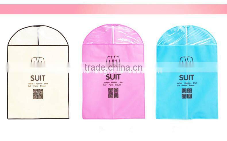 2015 non woven factory suit bag, suit cover, garment cover