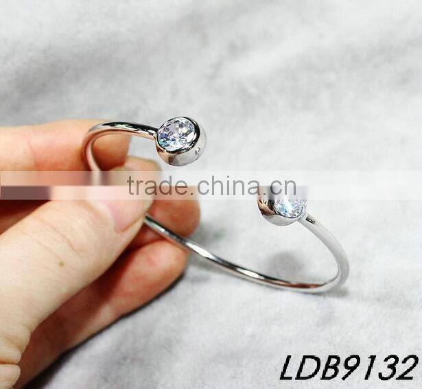 Gold and Gun Metal Alloy Interval Bracelets Fashion Jewelry