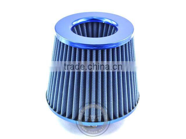 63mm 80mm100mm HK Super car air filter , high performance washable air filter