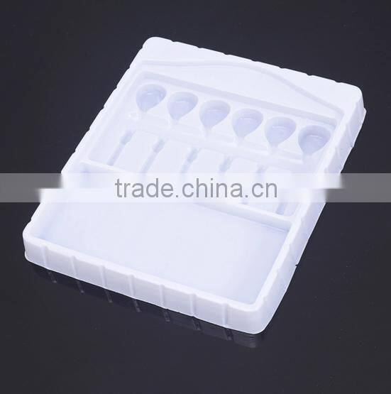 Clear pet electric blister packaging, sliding card blister