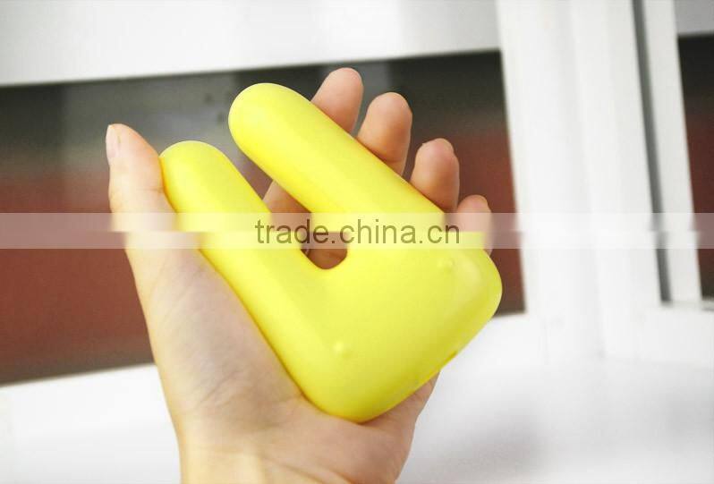 Cartoon rabbit style large capacity sloar power bank 5000mah