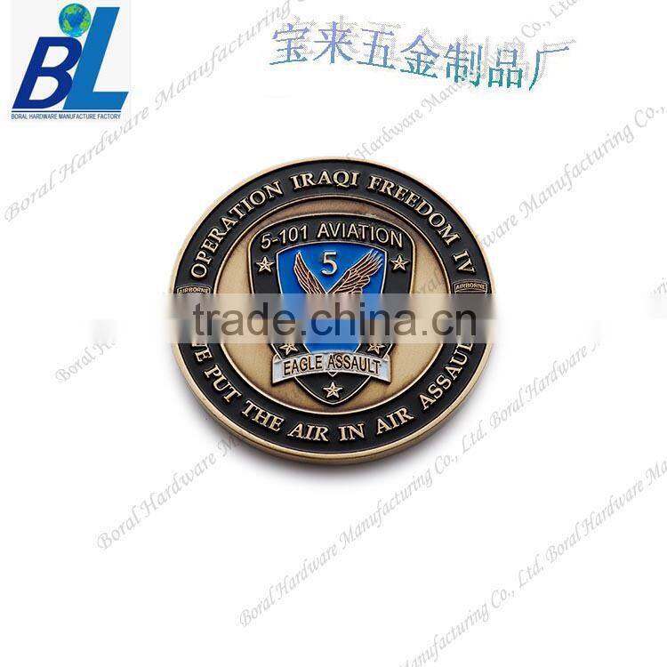 Antique nickel horse design souvenir challenge coins