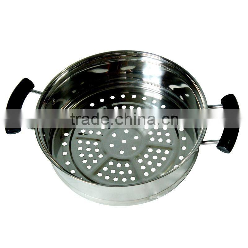multi-layer stainless steel dim sum steamer cooking pot with glass lid as seen on tv