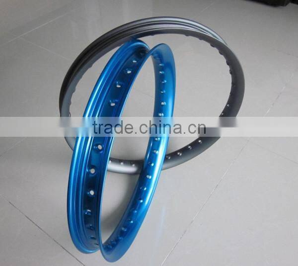 MT2.50 40holes black alloy motorcycle rims wheel rims