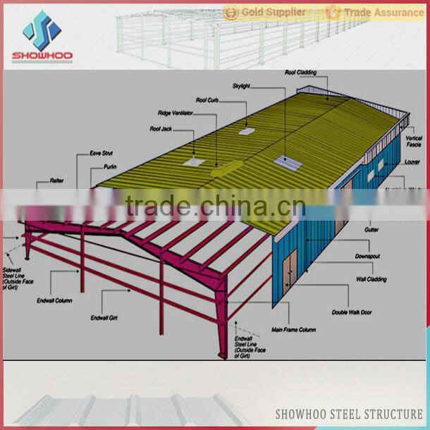 steel structure multi-storey steel warehouse