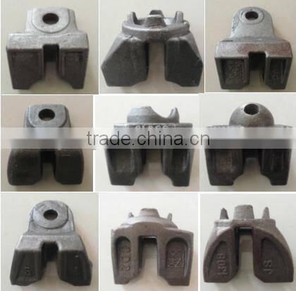 Casted steel Brace end for Ringlock scaffolding system