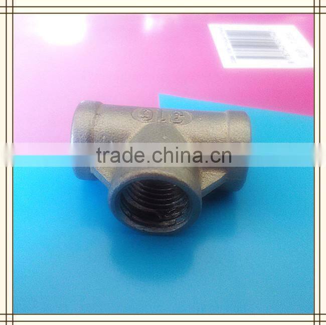 equal tee and reducing tee pipe fittings