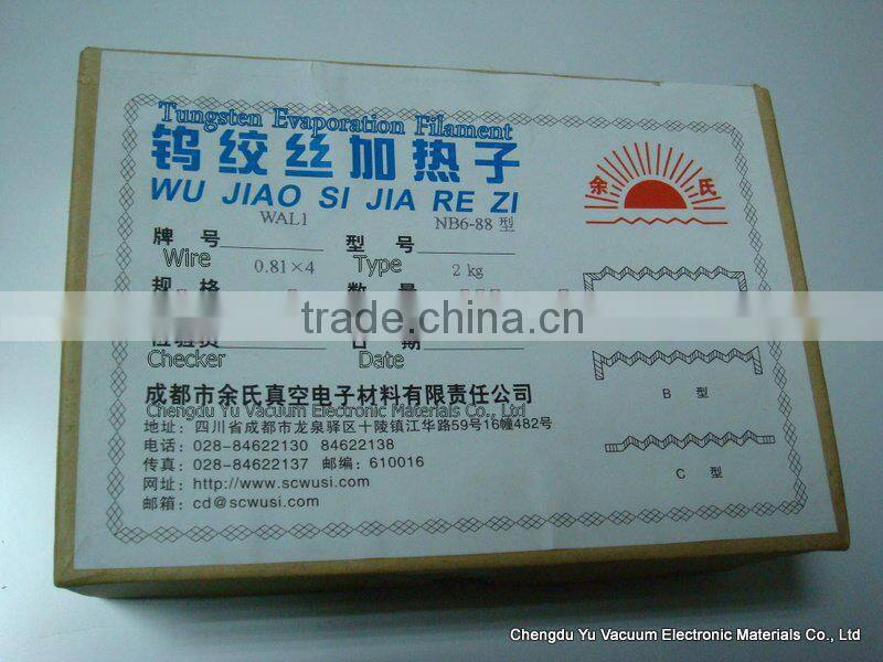 High polished filo di tungsteno prezzo for metallizing