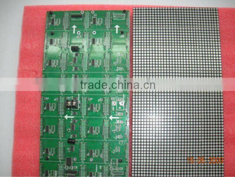 2012 new product graphic effect 3.0 bi-color smd led display