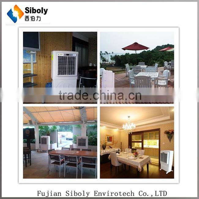 Mini floor standing air conditioner, portable air cooler, evaporative cooler