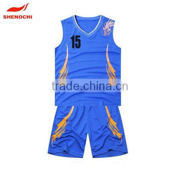 100% Polyester 2015 Fashion Best Basketball Jersey Design