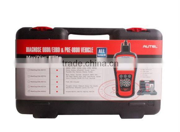 Wholesale Price Original Autel Code Scanner Maxidiag Elite MD802 for All System Update Online