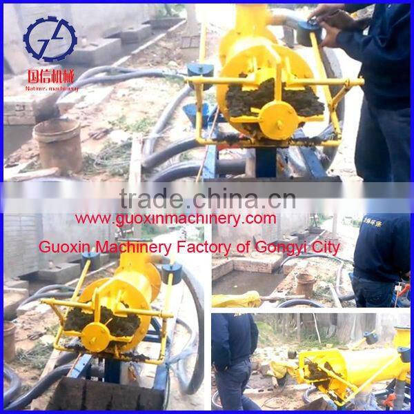 high efficiency professional design cow dung dewater machine